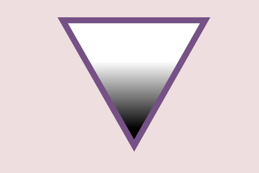 Das AVEN-Logo ist in vier Farben gehalten: Schwarz, Grau, Weiß, Lila